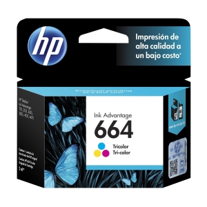 Cartucho de tinta HP 664 Tricolor Original