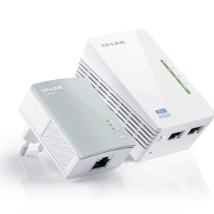 Kit Extensor Powerline WiFi AV500, 300 Mbps, Dual Band, 802.11a/b/g/n/