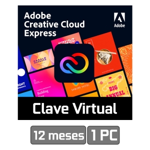 LICENCIA ADOBE EXPRESS - VIRTUAL - 12 MESES - 1PC - WINDOWS/MAC / ADOBE