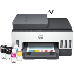 Impresora HP Smart Tank 750 - Multifuncional- Sistema Tinta continua - WiFi Direct, Apple AirPrint, HP Smart App - USB