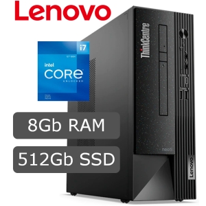 Computadora Lenovo ThinkCentre neo 50s, i7-12, Memoria 8Gb RAM, Disco Solido 
512Gb SSD, Video Integrado Intel UHD Graphics, Sin sistema operativo / LENOVO