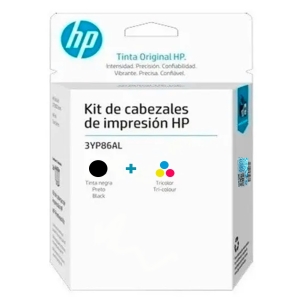 Cabezal para Impresora HP Pack COLOR M0H50A + M0H51A NEGRO GT5820 - mantenimiento