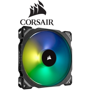 Cooler Fan Corsair ML140 Pro RGB Led, 14 cm, 1200 RPM, 13.2 VDC, 4 pines, PWM Control
