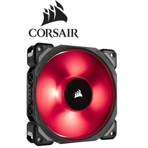 Cooler Fan Corsair ML120 Pro RGB Led, 12 cm, 1600 RPM, 13.2 VDC, 4 pines, PWM Control - ventilador / CORSAIR