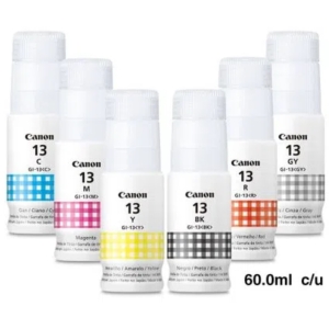 Botella de tinta Canon GI-13 / Color Cyan / 70ml