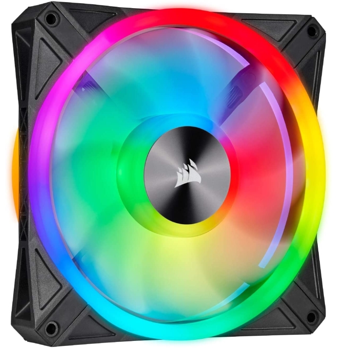 Cooler Fan Corsair QL140 RGB, 14 cm, 550 - 1250 ±10% RPM, 6V - 13.2V, PWM Control. / CORSAIR
