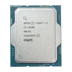 Procesador CPU Intel i3-12100 3.3 / 4.3GHZ 12MB INTEL SMART CACHÉ, LGA1700, INTEL 7 (10NM) / INTEL