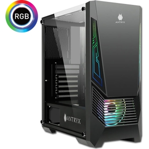 CASE ANTRYX XTREME NC-257 C/FUENTE B500W , ARGB FAN, VIDRIO TEMPLADO (AC-XNC257K-500CP)