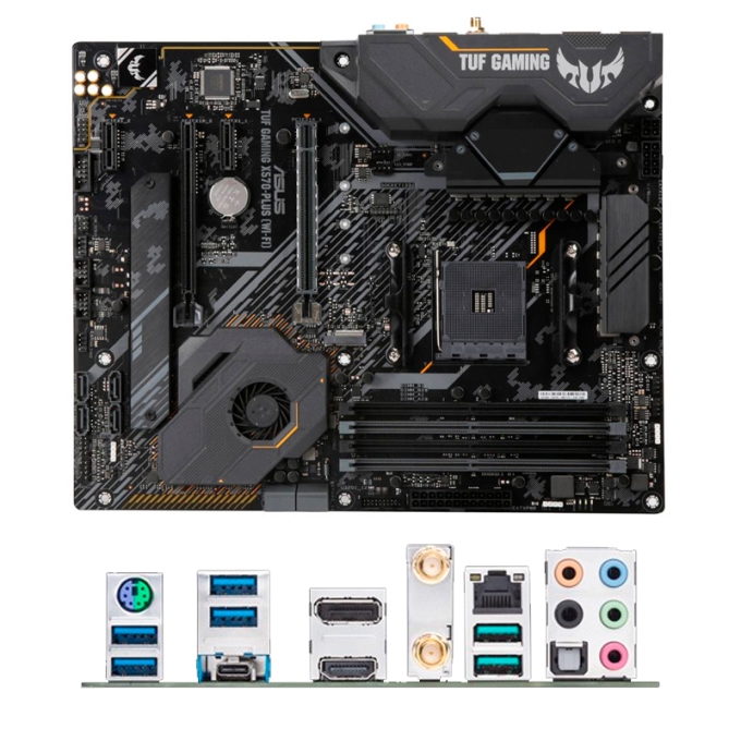 Placa Madre Mainboard ASUS TUF GAMING X570-PLUS WF AMD AM4 Gaming - ASUS / ASUS