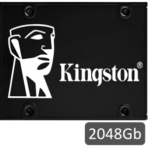 Disco Duro Solido SSD Kingston KC600, 2048GB, SATA III (6Gb/Seg) - Interno