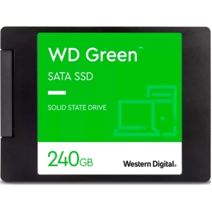 Disco Duro Solido SSD Western Digital Green 240GB, WDS240G3G0A, SATA 6Gb/s, 2.5, 7mm - Interno