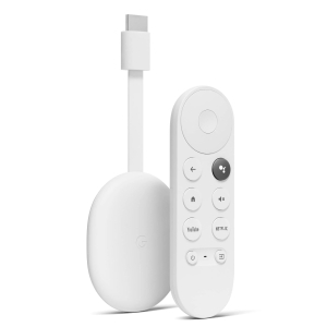 Adaptador Smart TV Google Chromecast HD con Control Remoto - Peliculas, Series y Television en vivo por Internet en 1080p HD IPTV. Accede a contenido de Netflix, Amazon, Disney y muchos otros. Similar a Amazon Fire Stick y Roku