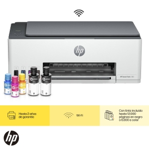 Impresora Multifuncional HP Smart Tank 580 Sistema Tinta continua Wifi / HP