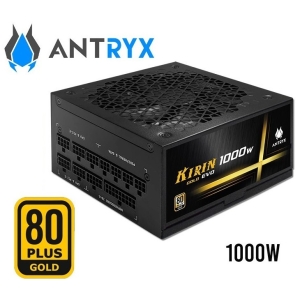 Fuente de Poder Antryx 1000W KIRIN GOLD EVO, 80 PLUS GOLD, MODULAR (CSZ1000V)