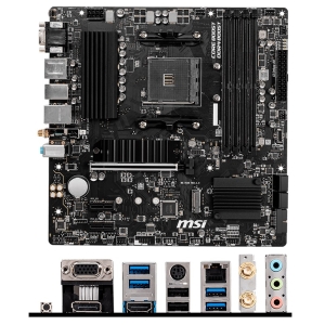Placa Madre Mainboard Motherboard MSI B550M PRO-VDH WIFI, AMD B550, AM4 Socket, VGA, HDMI, DP, USB 3.2 Gen1 DDR4