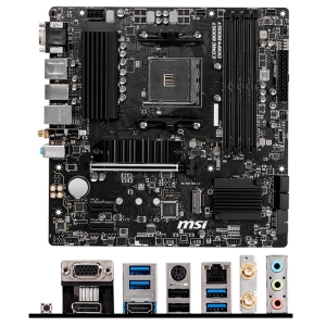 Placa Madre Mainboard MSI B550M PRO-VDH WIFI, AMD B550, AM4 Socket, VGA, HDMI, DP, USB 3.2 Gen1 DDR4