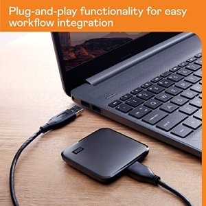 Disco Duro Estado Solido SSD Externo Western Digital Elements SE Portatil, 2TB, USB 3.0 / Western Digital