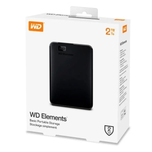 Disco Duro Estado Solido SSD Externo Western Digital Elements SE Portatil, 2TB, USB 3.0
