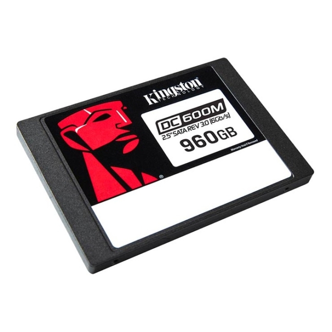 Disco Duro Estado Solido SSD Kingston DC600M 960GB, SATA Rev. 3.0 (6Gb/seg), 2.5pulgadas interno / KINGSTON