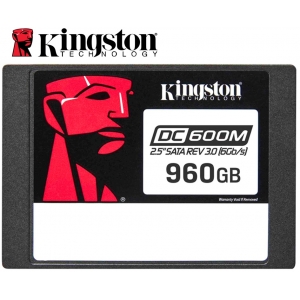 Disco Duro Solido Kingston DC600M 960GB, SATA Rev. 3.0 (6Gb/seg), 2.5 interno