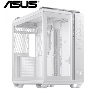 Case ASUS TUF Gaming GT502, Mid-Tower, ATX, Blanco sin fuente