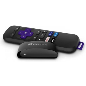 Adaptador Smart TV Roku Express HD con Control Remoto - Peliculas, Series y Television en vivo por Internet en 1080p HD IPTV. Accede a contenido de Netflix, Amazon, Disney y muchos otros. Similar a Amazon Fire Stick y Chromecast