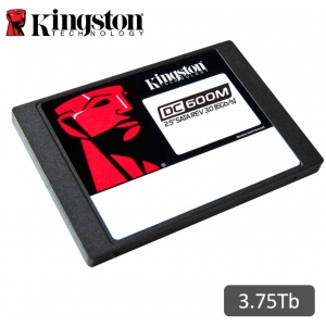 Disco Duro Solido SSD Kingston DC600M 3.75Tb (3840Gb), SATA Rev. 3.0 (6Gb/seg), 2.5 interno