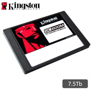 Disco Duro Solido SSD Kingston DC600M 7.5Tb (7680Gb), SATA Rev. 3.0 (6Gb/seg), 2.5 interno