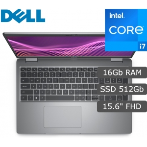 Laptop Dell Latitude 5540, i7-1355U 5.0GHz, Memoria RAM 16Gb DDR4-3200MHz, Disco Solido 512Gb SSD M.2, Pantallla 15.6 FHD IPS LED, Windows 11 Pro