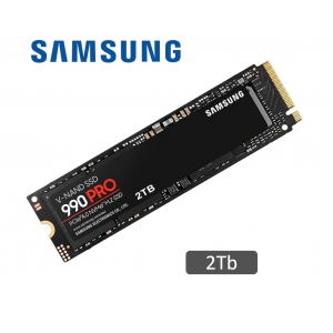 Disco Duro Estado Solido SSD Samsung 990 PRO 2TB M.2 2280, PCIe Gen 4.0 x4, NVMe 2.0 interno