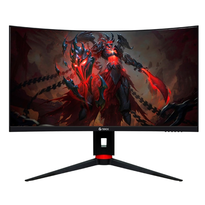 Monitor Teros TE-2765G, 27pulgadas, VA, Curvo, 165hz, 2560x1440 QHD, HDMI / DP / AUDIO 3.5mm Curvo Gamer / TEROS