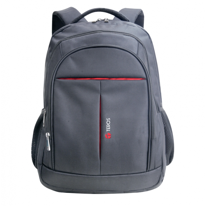 Mochila Teros TE-IDS18560, Poliester, notebook hasta 15.6pulgadas, negro. / Teros
