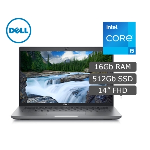 Laptop Dell Latitude 5440, Core i5-1335U hasta 4.6GHz, Memoria RAM16GB DDR4-3200MHz, Disco solido 512Gb, Pantalla 14 FHD IPS LED