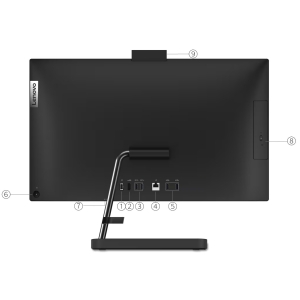 All-in-One AIO Lenovo IdeaCentre3 24IAP7 Core i3-1215U 1.2/4.4GHz, Memoria RAM 8Gb, Disco Solido 512Gb SSD M.2, Pantalla 23.8pulgadas FHD IPS / Lenovo