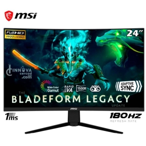 Monitor MSI Gaming G2422C 24 Curvo FHD 180HZ 1ms FreeSync Premium Gamer