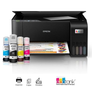 Impresora Epson EcoTank L3210 Multifuncional, Imprime / Escanea / Copia / USB
