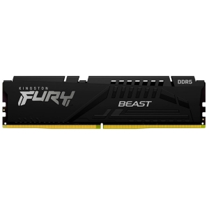Memoria Kingston Fury Beast BLACK, 32GB DDR5-5200 MHz, PC5-41600, CL40, 1.25V