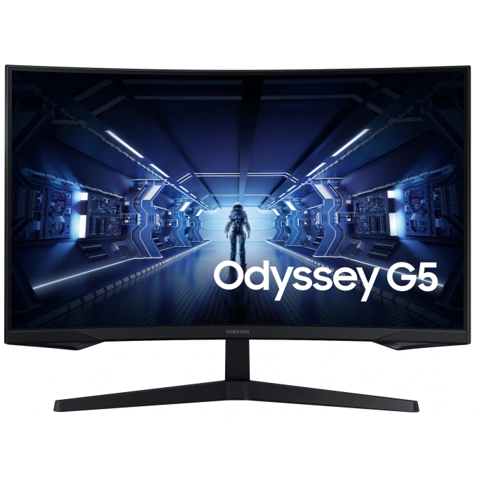 Monitor Samsung Odyssey G5 32pulgadas QHD (2560x1440), 1xHDMI 2.0, 1xDP 1.2, 1xAudifono Curvo Gamer / Samsung