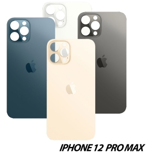Tapa Trasera iPhone 12 Pro Max - Compatible reemplazo - reparacion - servicio tecnico celular