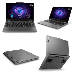 Laptop Lenovo LOQ 15IAX9, Intel i5-12450HX 4.4GHz, Memoria RAM 8Gb DDR5, Disco Solido SSD 512Gb M.2, Video NVIDIA GeForce RTX 3050 6GB GDDR6, Pantalla 15.6pulgadas FHD IPS, Gamer / Lenovo