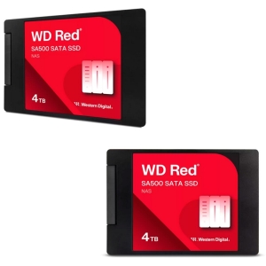 Disco Duro Estado Solido SSD Western Digital Red SA500 NAS, 4TB, SATA 6Gb/s, 2.5, 7mm