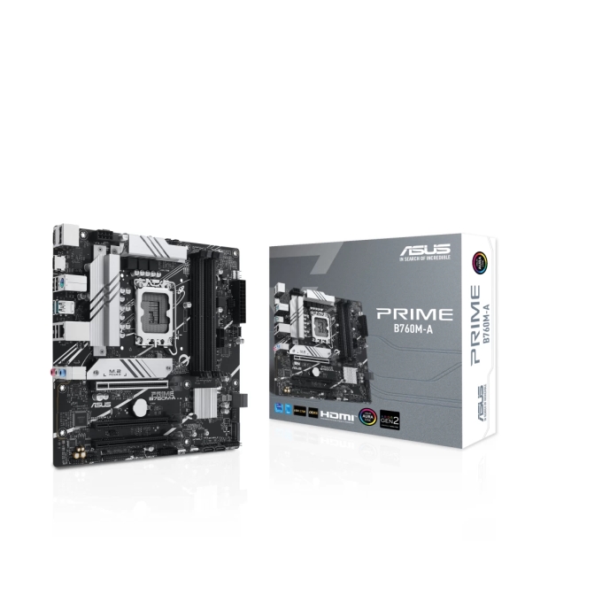 Placa Madre Mainboard Motherboard ASUS PRIME B760M-A-CSM LGA1700, Micro ATX / ASUS