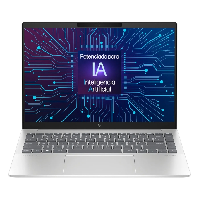 Laptop HP Pavilion Plus 14-ew1002la, Intel Ultra 7 155H 4.8GHz, 32GB Memoria RAM, Disco Solido 1Tb SSD, Pantalla 14pulgadas / HP