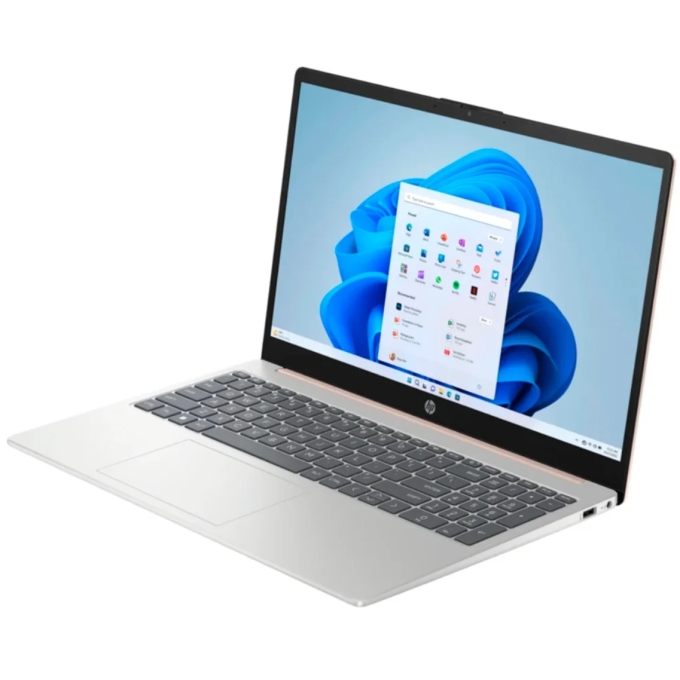 Laptop HP 15-fc0068la, AMD Ryzen3 7320U, Memoria RAM 8Gb, Disco Solido 512Gb SSD, Pantalla 15.6pulgadas Full HD, color Plata, Win11 Home / HP
