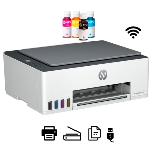 Impresora Multifuncional HP 580 Inalambrico Smart Tank - Color - Copiadora/Impresora/Escaner