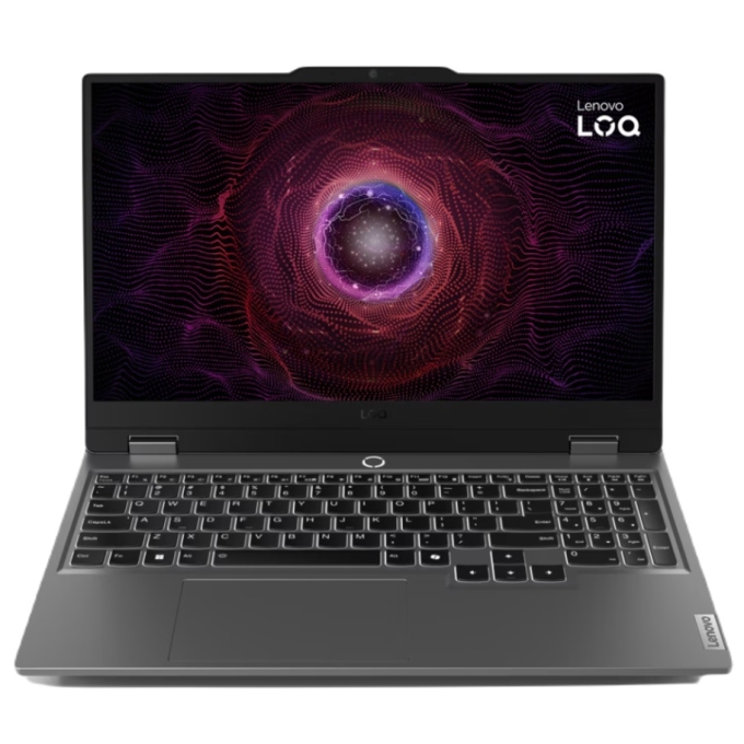 Laptop Lenovo LOQ 15ARP9, Ryzen7 7435HS, Memoria RAM 24Gb, Disco Solido 512G, Video NVIDIA GeForce RTX 4060 6GB GDDR6, Pantalla 15.6pulgadas, Gamer / Lenovo