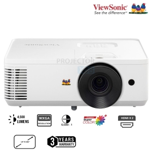 Proyector Viewsonic DLP PA700W - 16:10 - Blanco - 1280x800 - 4,000Hora(s) Normal Mode - 12,000Hora(s) Economy Mode - WXGA - 22,000:1 - 4500lm - HDMI - USB