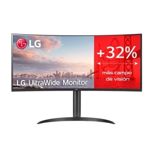 Monitor LG UltraWide 34WQ75C-B, 34 Curvo/QHD/IPS (3440x1440) HDMI(2)/DP/LAN/USB-C/USB-A