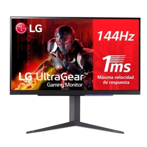 Monitor LG 27 UltraGear, UHD 4K IPS (3840x2160) 144Hz, HDMI x2, DP x1, HP-Out x1 Gamer