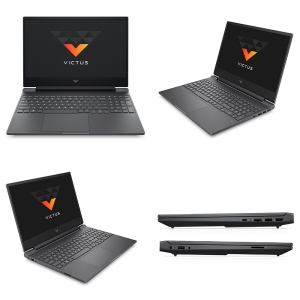 Laptop HP Victus 15-FB2063DX, Ryzen5 7535HS, Memoria RAM 8Gb, Disco solido 512Gb, Pantalla 15.6pulgadas, Video RADEON RX 6550M 4GB GDDR6, Win11, Gamer / HP